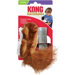KONG Refillable Squirrel Catnip Cat Toy