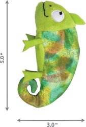 KONG Refillables Chameleon Cat Toy, Green slide 2 of 4