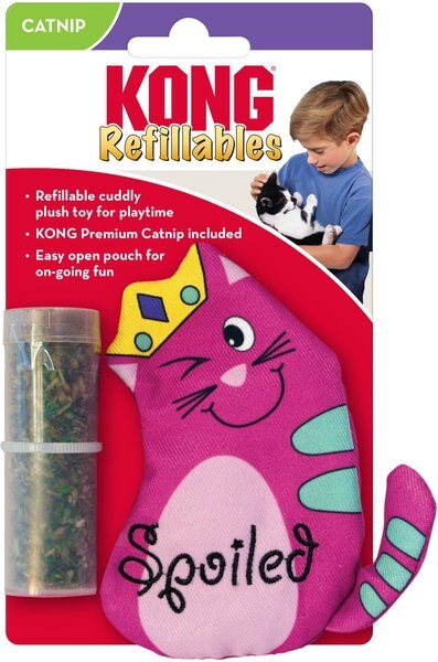KONG Refillables Purrsonality Moody Cat Toy