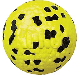 KONG Reflex Ball Dog Toy, Yellow, Yellow, Large