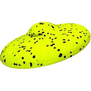 KONG Reflex Glide Flyer Dog Flying Disc Toy, Yellow