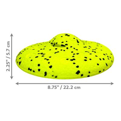 Show full view: KONG Reflex Glide Flyer Dog Flying Disc Toy, Yellow slide 3 of 6