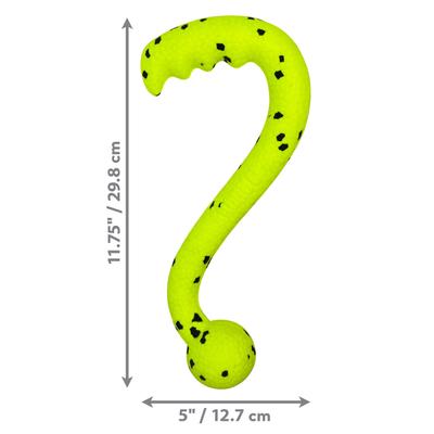 Show full view: KONG Reflex Tug 'n Fetch Dog Toy, Medium/Large, Yellow slide 2 of 5