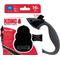 Show in main carousel: KONG Retractable Terrain Nylon Reflective Retractable Dog Leash, Black, Medium: 16-ft long, 7/16-in wide slide 6 of 7