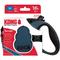 Show in main carousel: KONG Retractable Terrain Nylon Reflective Retractable Dog Leash, Blue, Medium: 16-ft long, 7/16-in wide slide 5 of 6