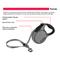 Show in main carousel: KONG Retractable Terrain Nylon Reflective Retractable Dog Leash, Grey, Medium: 16-ft long, 7/16-in wide slide 4 of 6