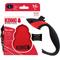 Show in main carousel: KONG Retractable Terrain Nylon Reflective Retractable Dog Leash, Red, Large: 16-ft long, 1/2-in wide slide 5 of 6
