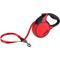 Show in main carousel: KONG Retractable Terrain Nylon Reflective Retractable Dog Leash, Red, Medium: 16-ft long, 7/16-in wide slide 1 of 6