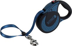KONG Retractable Ultimate Reflective Retractable Dog Leash, Blue, X-Large: 16-ft long, 0.6-in wide