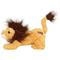 Show in main carousel: KONG Scampers Lion Squeaky Dog Plush Toy, Tan, Medium slide 1 of 4