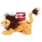 Show in main carousel: KONG Scampers Lion Squeaky Dog Plush Toy, Tan, Medium slide 3 of 4