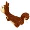 Show in main carousel: KONG Scruffs Squirrel Squeaky Dog Plush Toy, Brown, Medium/Large slide 1 of 4