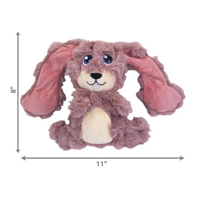 Show full view: KONG Scrumplez Bunny Dog Toy, Purple, Medium slide 3 of 6