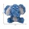 Show in main carousel: KONG Scrumplez Elephant Dog Toy, Blue, Medium slide 3 of 6