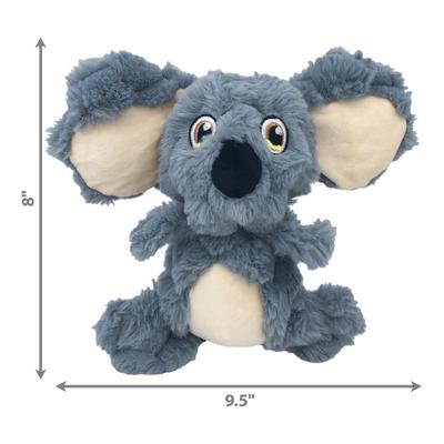Show full view: KONG Scrumplez Koala Dog Toy, Grey, Medium slide 2 of 3