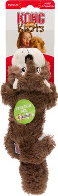 Show full view: KONG Scrunch Knots Squirrel Dog Toy, Small/Medium slide 3 of 9