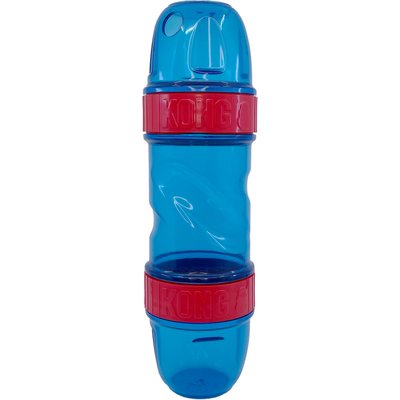 KONG KONG Scuttle Pod Dog Treat Dispenser & Slow Feeder, Blue, Large