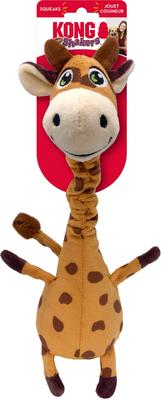Show full view: KONG Shakers Bobz Giraffe Dog Toy, Brown, Medium slide 4 of 5