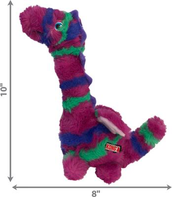 Show full view: KONG Shakers Honkers Dragon Squeaky Plush Dog Toy, Small slide 2 of 4