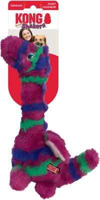 Show full view: KONG Shakers Honkers Dragon Squeaky Plush Dog Toy, Small slide 3 of 4