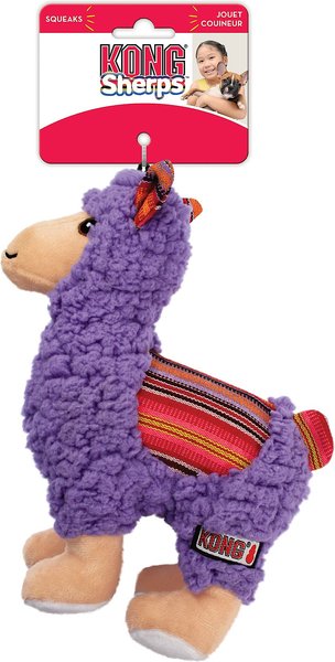KONG Sherps Llama Dog Toy