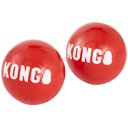 KONG Signature Balls Dog Toy, 2-pack, Red, Large