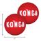 Show in main carousel: KONG Signature Balls Dog Toy, 2-pack, Red, Small slide 3 of 7