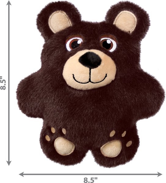 Show full view: KONG Snuzzles Bear Dog Toy slide 2 of 5