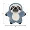 Show in main carousel: KONG Snuzzles Kiddos Sloth Tough Squeaky Dog Plush Toy, Grey, Small slide 2 of 4