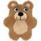 Show in main carousel: KONG Snuzzles Kiddos Teddy Bear Tough Squeaky Dog Plush Toy, Beige, Small slide 1 of 5