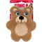 Show in main carousel: KONG Snuzzles Kiddos Teddy Bear Tough Squeaky Dog Plush Toy, Beige, Small slide 3 of 5