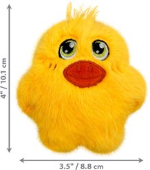 KONG Snuzzles Mini Duck Squeaky Dog Plush Toy, Yellow, X-Small slide 2 of 3