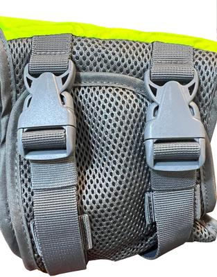 Show full view: KONG Sport AquaFloat Dog Flotation Vest, Green, XX-Small slide 5 of 12
