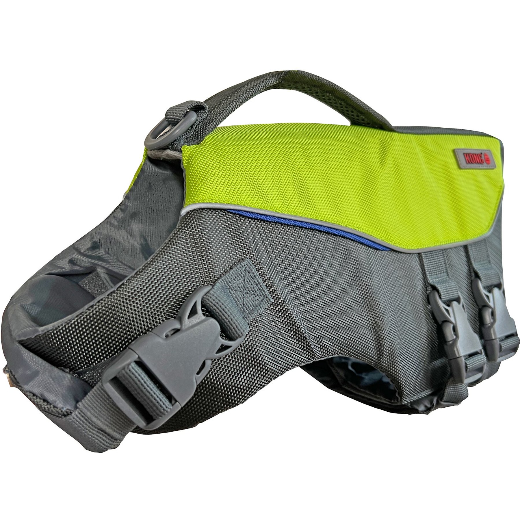 KONG Sport AquaPro Dog Flotation Vest, Green, Medium