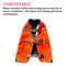 Show in main carousel: KONG Sport Hunter Polyster Dog Safety Vest, Blaze Orange /Charcoal, Large slide 5 of 7