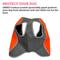 Show in main carousel: KONG Sport Hunter Polyster Dog Safety Vest, Blaze Orange /Charcoal, Large slide 4 of 7
