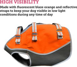 KONG Sport Hunter Polyster Dog Safety Vest, Blaze Orange /Charcoal, Large slide 2 of 7