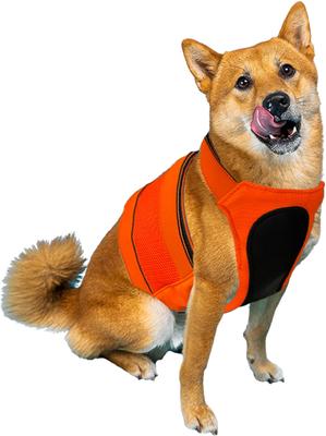Show full view: KONG Sport Trigger Polyster Dog Safety Vest, Blaze Orange, Large slide 7 of 8