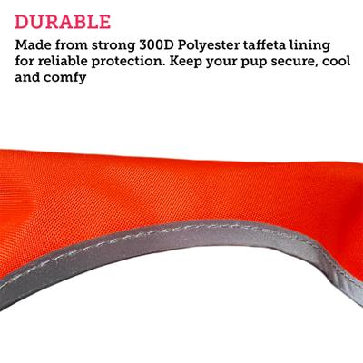 Show full view: KONG Sport Ultra Lite Polyester Dog Safety Vest, Blaze Orange, Small slide 5 of 9
