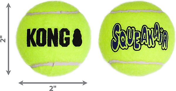 Show full view: KONG Squeakair Balls Packs Dog Toy, Small slide 2 of 9
