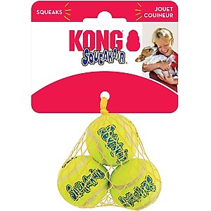 KONG Squeakair Balls Packs Dog Toy, X-Small