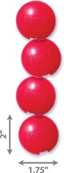 KONG Squeaker Refills, 4 count, Large slide 2 of 4