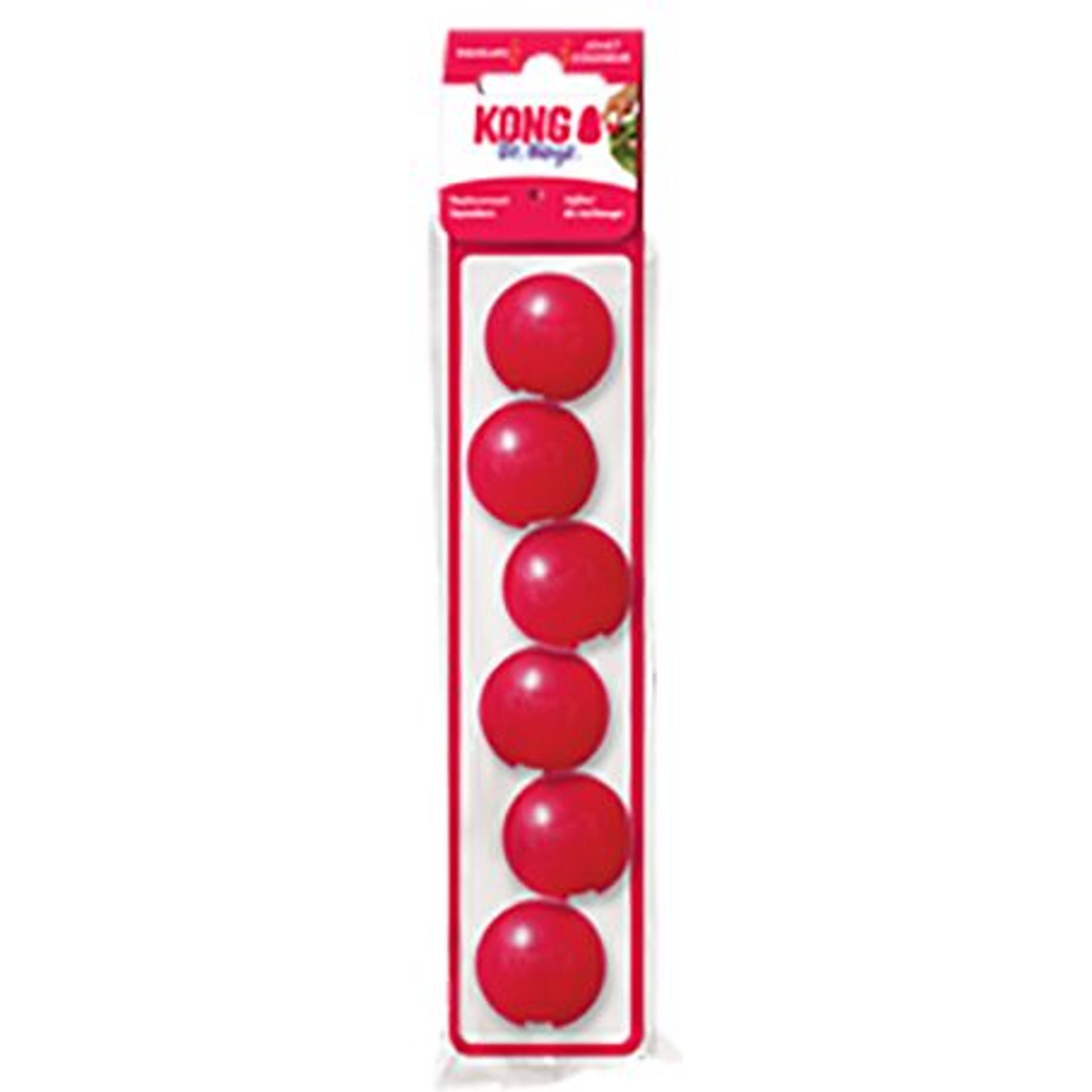 KONG KONG Large Size Squeaker Refills for Dog Toy, 6-pack