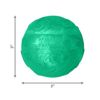 Show full view: KONG Squeezz Crackle Ball for Dogs, Color Varies, Large slide 3 of 11