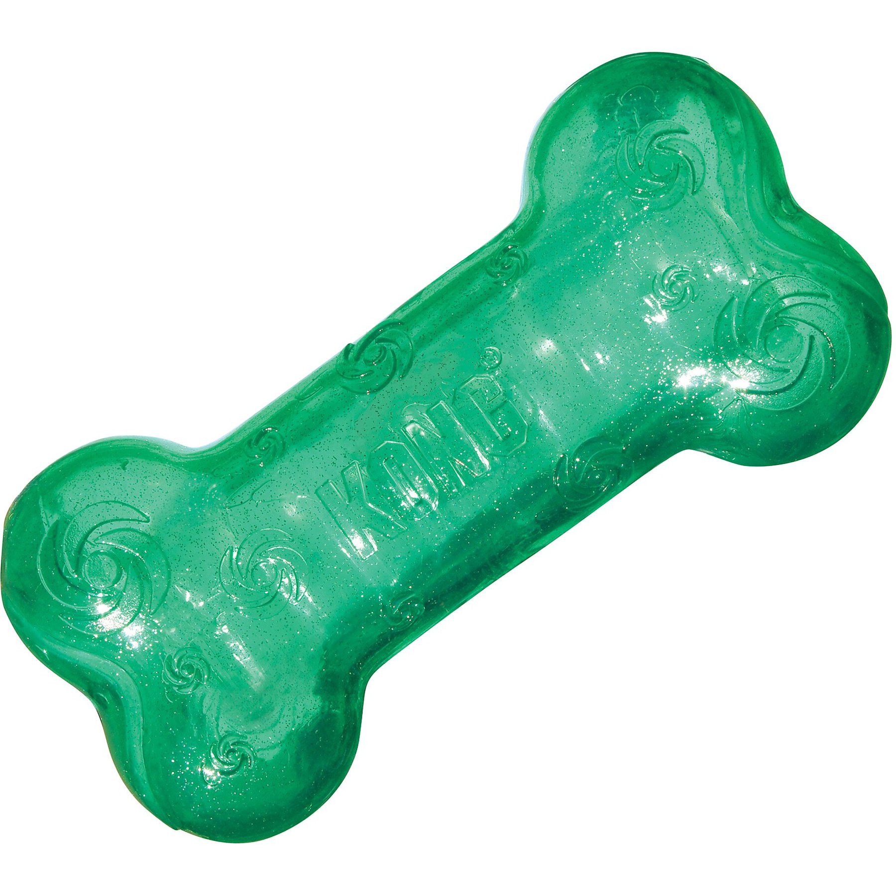 コーゾーkk KONG Squeezz Crackle Bone for Dogs, Color Varies, Large