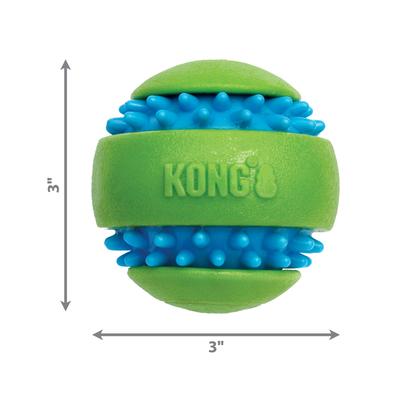 Show full view: KONG Squeezz Goomz Ball Squeaky Plush Dog Toy, Large slide 2 of 5