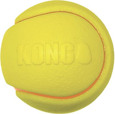 Show full view: KONG Squeezz Tennis Assorted Dog Toy, Color Varies, Medium slide 1 of 6