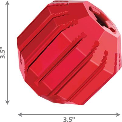 Show full view: KONG Stuff a Ball Dog Toy, Large + KONG Stuff'N Peanut Butter Snacks Large Dog Treats, 11-oz slide 4 of 9