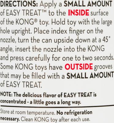 Show full view: KONG Stuff'N Easy Treat Peanut Butter Recipe, 8-oz bottle slide 6 of 9
