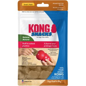 KONG Stuff'N Peanut Butter Snacks Small Dog Treats, 7-oz pouch